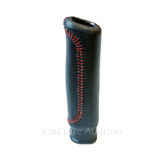 300ZX Z32 Handbrake Handle Grip Leather Nissan Fairlady - RED Stitch