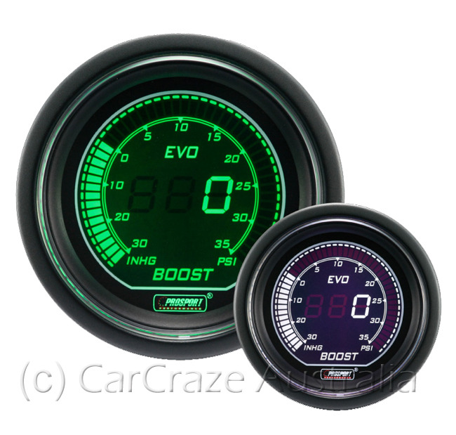 Wideband Digital Air Fuel Ratio Kit Green/white EVO Series 