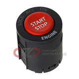Nissan OEM Red GT-R Push Button Start Switch Assembly - Fits Nissan 370Z GT-R / G35 G37 Q40 Q60