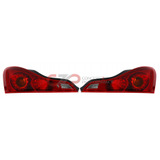 Nissan JDM Nismo OEM 26550-JL00A / 26555-JL00A Amber Turn Signal Tail Light Set - Infiniti G37 08-13 & 14-15 Q60 Coupe CV36