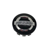 Nissan OEM Wheel Rim Center Cap Nismo / Black Edition, Glossy Black - Nissan 370Z GT-R