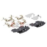 Nissan OEM Front Brake Pad Shim & Hardware Kit w/ Standard Non-Sport Calipers Front - Nissan 350Z 03-05 / Infiniti G35 03-04