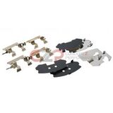 Nissan OEM Front Brake Pad Hardware and Shim Kit w/ Standard Non-Sport Calipers - Nissan 350Z / Infiniti G35
