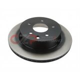 Nissan OEM Rear Rotor w/ Standard Non-Sport Calipers - Nissan 350Z 03-05 Z33