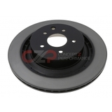Nissan OEM 43206-EG000 Rear Brake Rotor  w/ Standard Non-Sport Calipers - Nissan 350Z 06-08 Z33