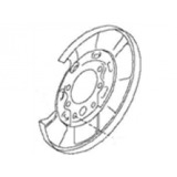 Plate Assy-back,rear Brake Rh