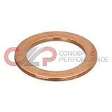 Nissan OEM 300ZX Power Steering Copper Washer Gasket - Small