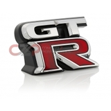 Nissan OEM Front Bumper Grille Emblem - Nissan GT-R 11-16 Standard Non-Nismo / 17+ Nismo R35
