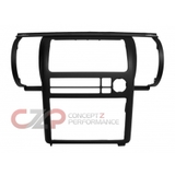 Nissan JDM 68260-AL710 Double Din Radio Bezel, Black - Infiniti G35 03-04 V35