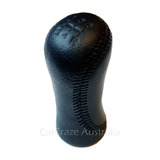 300ZX Z32 Gear Stick Shift Knob Leather for Nissan Fairlady - BLACK stitching