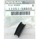 Nissan OEM 300ZX Exhaust Valve Cover Rubber Plug Half Moon Seal 11051-58S00