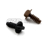 Nissan OEM Rear Trunk Tail Light Finisher Plastic Hand Screw - Nissan 300ZX Z32