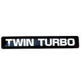 Z32 300ZX decal Twin Turbo Plenum (Black)