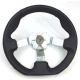 300ZX Z32 Steering Wheel Leather Black stitching - New Design