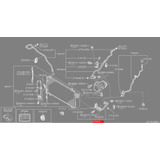 Infiniti OEM A/C High Pressure Line - Infiniti G35 V35