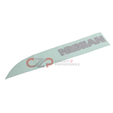 Nissan OEM Rear Spoiler "Nissan" Decal - Nissan 300ZX Twin Turbo TT 90-93 Z32