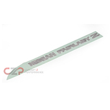 Nissan JDM 93094-40P01 Rear "Nissan Fairlady Z" Decal, Bronze Tint - Nissan 300ZX 90-93 Twin Turbo TT Z32