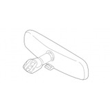 Nissan OEM Rear View Mirror, Nissan 350Z Z33