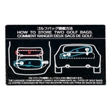 Nissan OEM Rear Hatch Golf Bag Label, Nissan 350Z 03-08 Z33