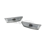 Nissan JDM Nismo Front Clear Corner Side Markers w/ Bump - Infiniti G35 03-07 Coupe V35