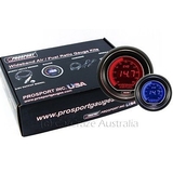 Prosport Evo Series Wideband Air Fuel Ratio Car Auto Gauge Kit 52mm - Blue / Red