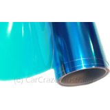 DEEP BLUE Car Headlight Lamp Tint Film Sticker Nissan Ford Holden A4 Sheet