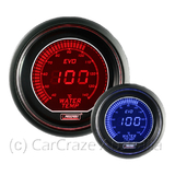 Prosport Evo Electrical Water Temp Car Auto Gauge 52mm Blue / Red EVOWT