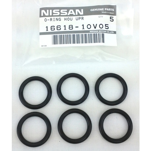 Nissan OEM 300ZX Z32 Fuel Injector O-ring Set 90-94 TT / 90-92 NA 16618-10V00
