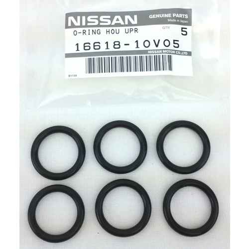 Nissan OEM 300ZX Z32 Fuel Injector O-ring Set 90-94 TT / 90-92 NA 16618-10V00