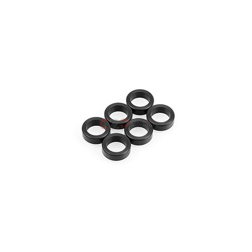 Nissan OEM Lower Plenum Fuel Rail Insulator Seal, Set of 6, Later Style - Nissan 300ZX 95-96TT/93-96NA(Except 93CV) Z32