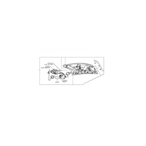 Combination Lamp Assy-rear,lh
