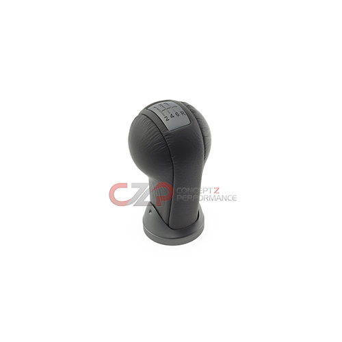 Infiniti OEM G35 Shift Knob Tan Interior (Gun Metal Trim)
