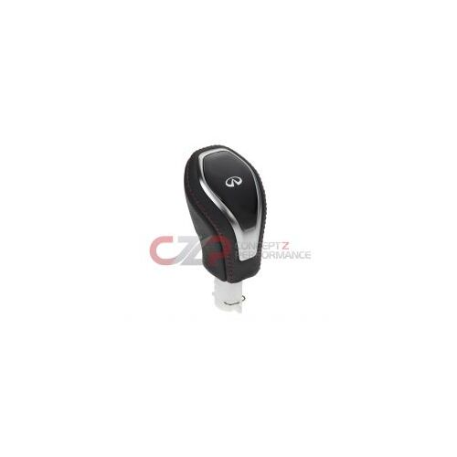 Infiniti OEM Red Stitch Automatic Shift Knob - Infiniti Q50 14+ V37, Q60 17+ CV37
