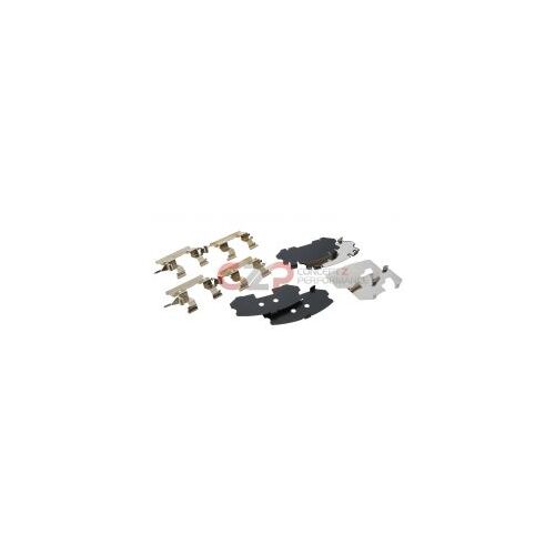 Nissan OEM Front Brake Pad Hardware and Shim Kit w/ Standard Non-Sport Calipers - Nissan 350Z / Infiniti G35