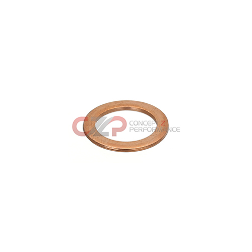 Nissan OEM 300ZX Power Steering Copper Washer Gasket - Large
