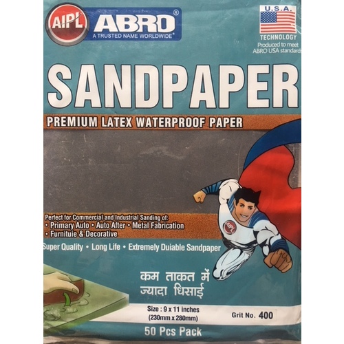 WET AND DRY SANDPAPER 50 PICE PER PACK 50 PACK [Grit: 1200]