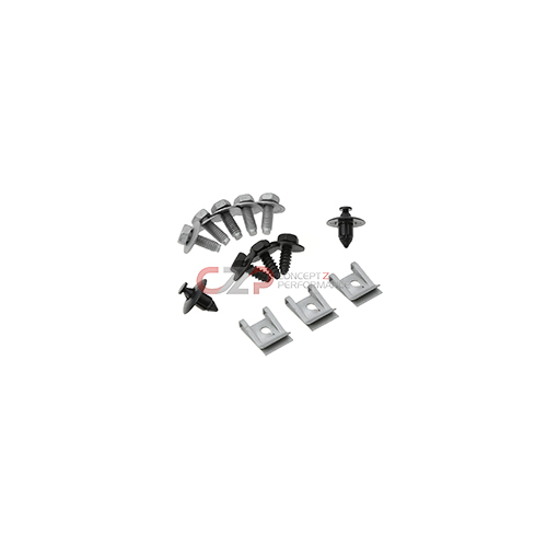 Nissan OEM Front Fender Splash Shield Guard Hardware Kit - Nissan 300ZX Z32