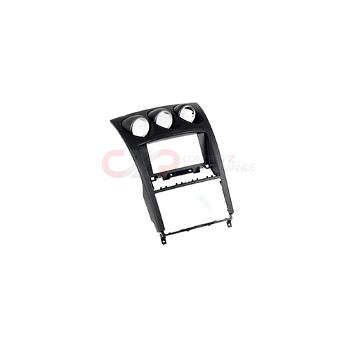 Nissan OEM 68260-CF57A Center Console Bezel Radio / Gauges Finisher w/ Navigation, RHD - Nissan 350Z 06-08 Z33