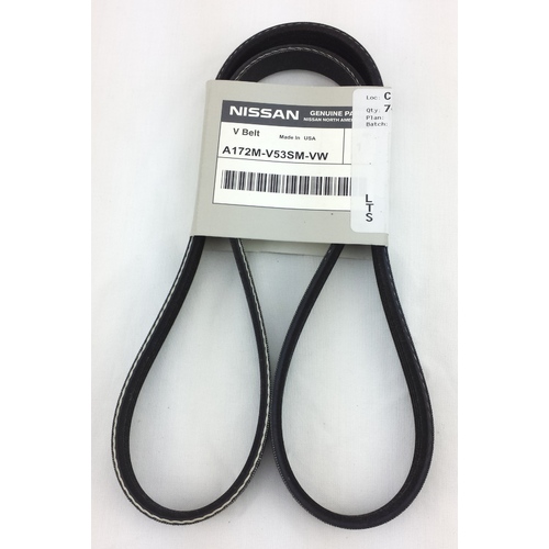 Nissan 300ZX Z32 OEM Belt - Alternator NA A172M-V53SM-VW