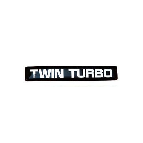 Z32 300ZX decal Twin Turbo Plenum (Black)