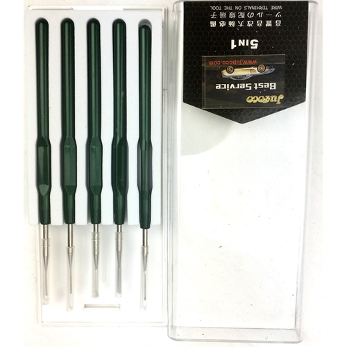 Automotive wiring harness terminal removal tools
