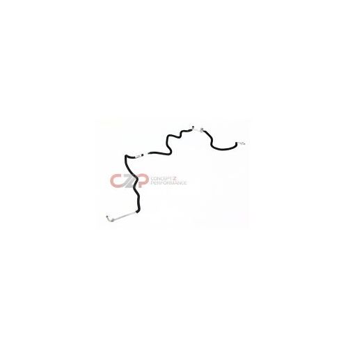 Nissan OEM High Pressure A/C Cooling Tube Pipe, Firewall to Receiver-Drier - Nissan 300ZX 90-93 Non-Turbo NA Z32