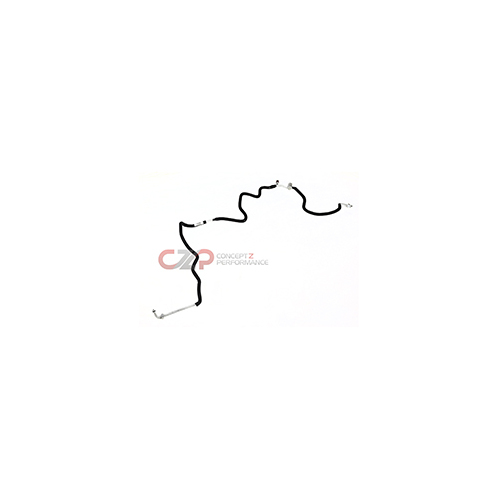 Nissan OEM 92441-33P10 A/C Firewall Pipe, Evaporator to Receiver Drier, High Side - Nissan 300ZX 90-93 Twin Turbo TT Z32
