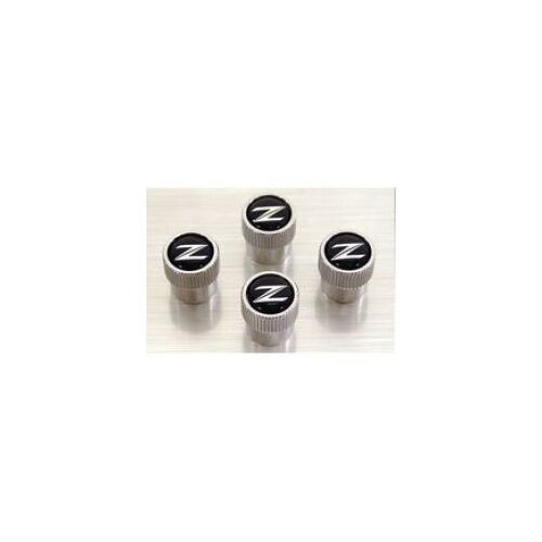 Nissan OEM Tire Valve Stem Caps ( 4-piece Set) - Nissan 370Z Z34