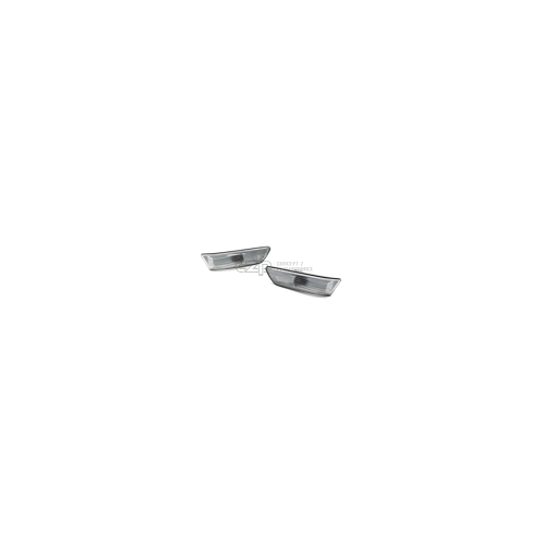 Nissan JDM Nismo Front Clear Corner Side Markers w/ Bump - Infiniti G35 03-07 Coupe V35