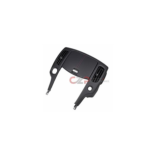 Nissan OEM Radio Bezel Finisher,  Red Stitch, Nismo Model - Nissan 370Z 09+ Z34