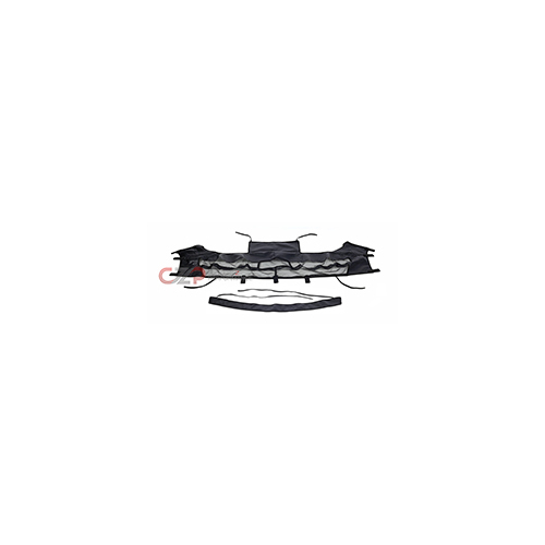 Covercraft MM42295 Custom Fit Two Piece Front Bumper Nose Mask Bra Black, Twin Turbo - Nissan 300ZX 90-96 Z32