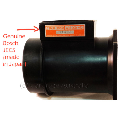 Genuine Bosch 80mm AFM Air Flow Meter for Nissan 300zx Z32 Skyline R32 R33 R34
