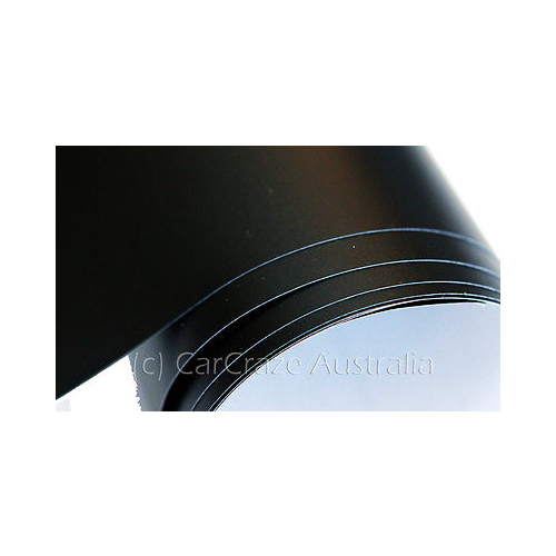 Matt Black Vinyl Wrap Car Auto Roof Film - 100cm x 152cm
