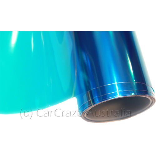 DEEP BLUE Car Headlight Lamp Tint Film Sticker Nissan Ford Holden 30cm x 60cm
